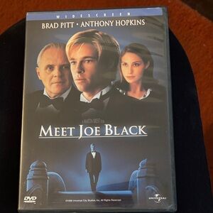 Universal Meet Joe Black DVD - Blue and Black Cover